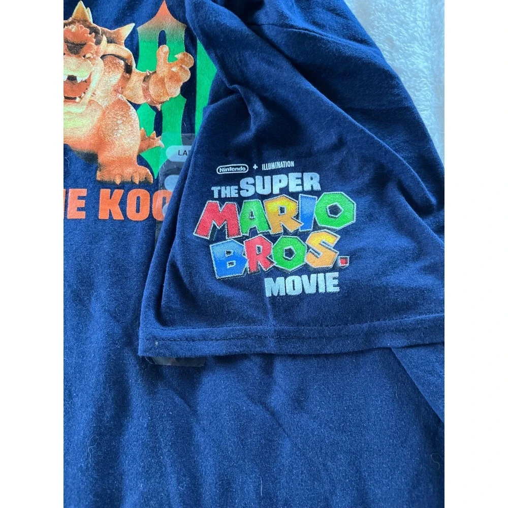The‎ Super Mario Bros. Movie Bowser T-Shirt Lg - Picture 5 of 6
